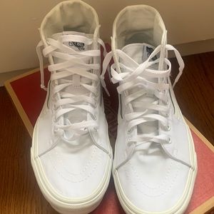 Vans | Sk8-Hi Tapered | Men’s 10.5 - Women’s 12.0 | White